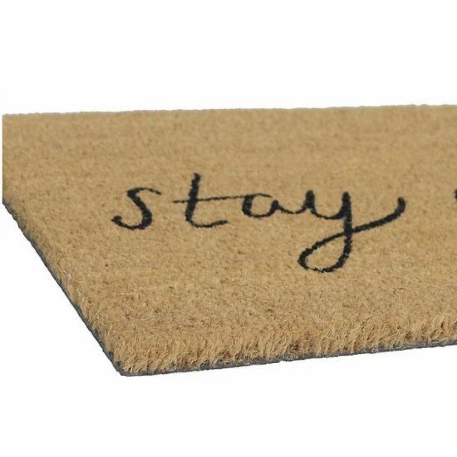 Home Decor * | Sonoma Goods For Life Stay Awhile 18" X 30" Coir Doormat