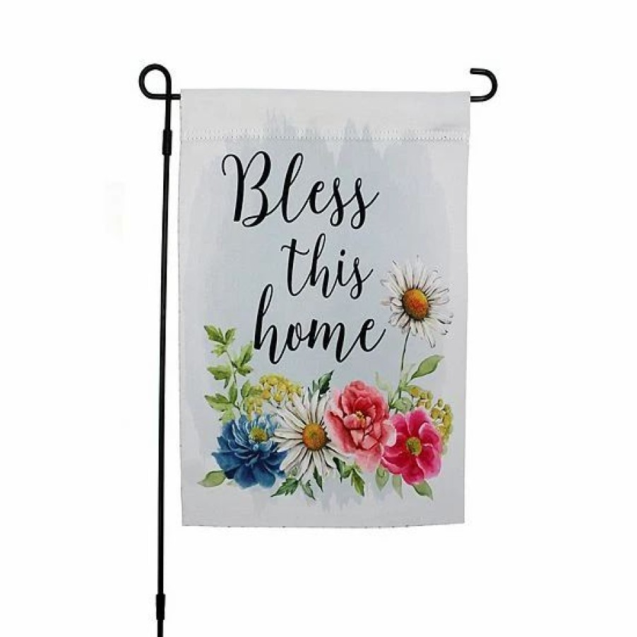 Home Decor * | Sonoma Goods For Life Bless This Home Outdoor Garden Flag