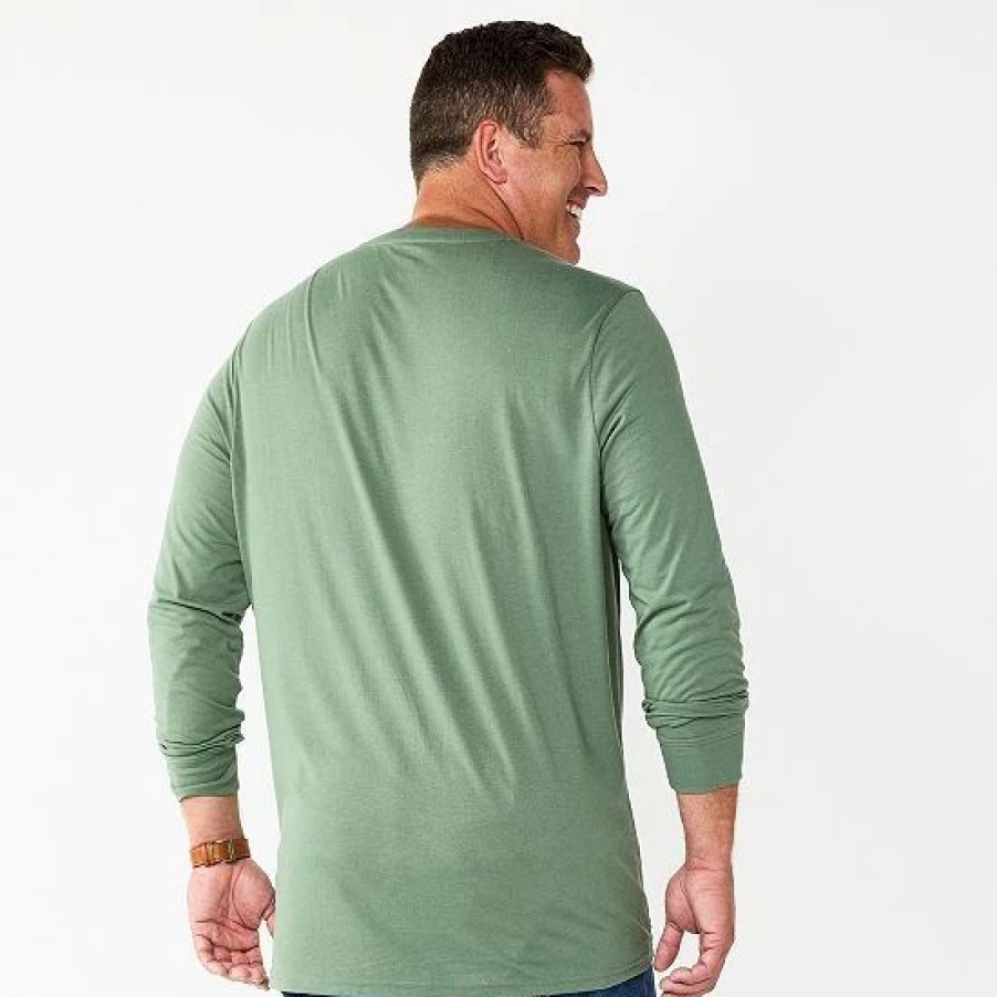 Mens * | Big & Tall Sonoma Goods For Life Crewneck Tee