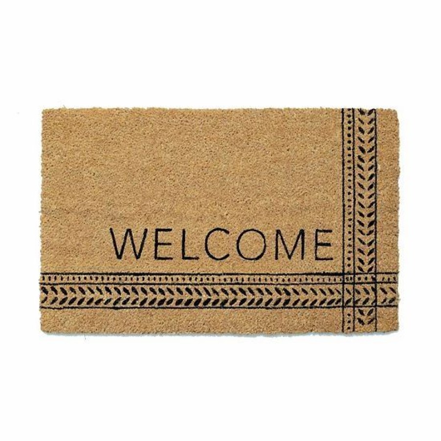 Home Decor * | Sonoma Goods For Life Welcome Geo 18" X 30" Coir Doormat