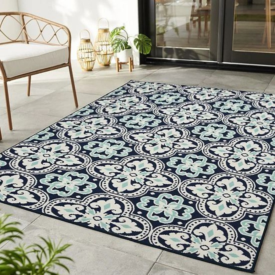 Home Decor * | Sonoma Goods For Life Geo Indoor Outdoor Rug