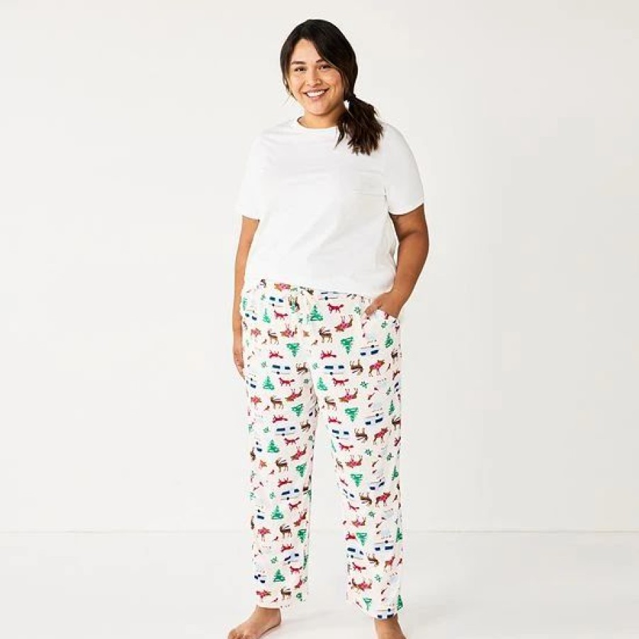 Mens * | Plus Size Sonoma Goods For Life Knit Pajama Pants