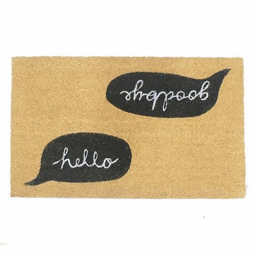 Home Decor * | Sonoma Goods For Life Hello Goodbye 18" X 30" Coir Doormat