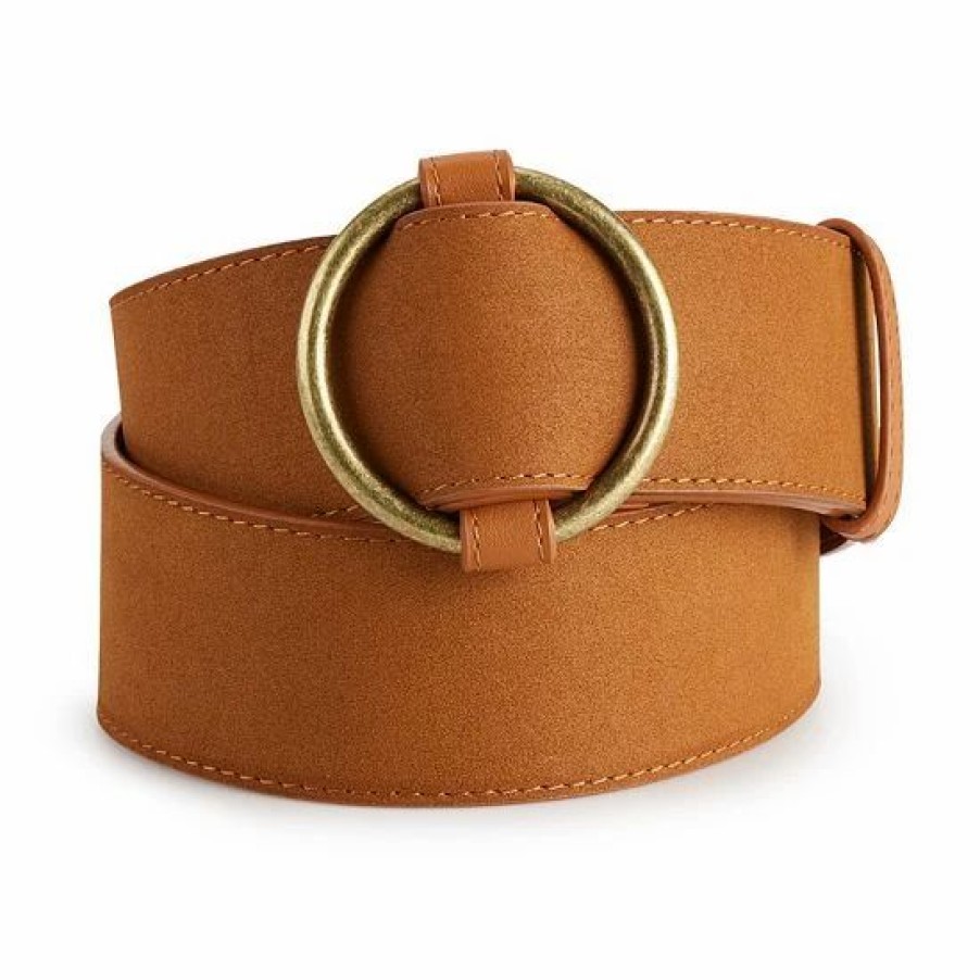 Mens * | Women'S Sonoma Goods For Life Suede Sash Belt