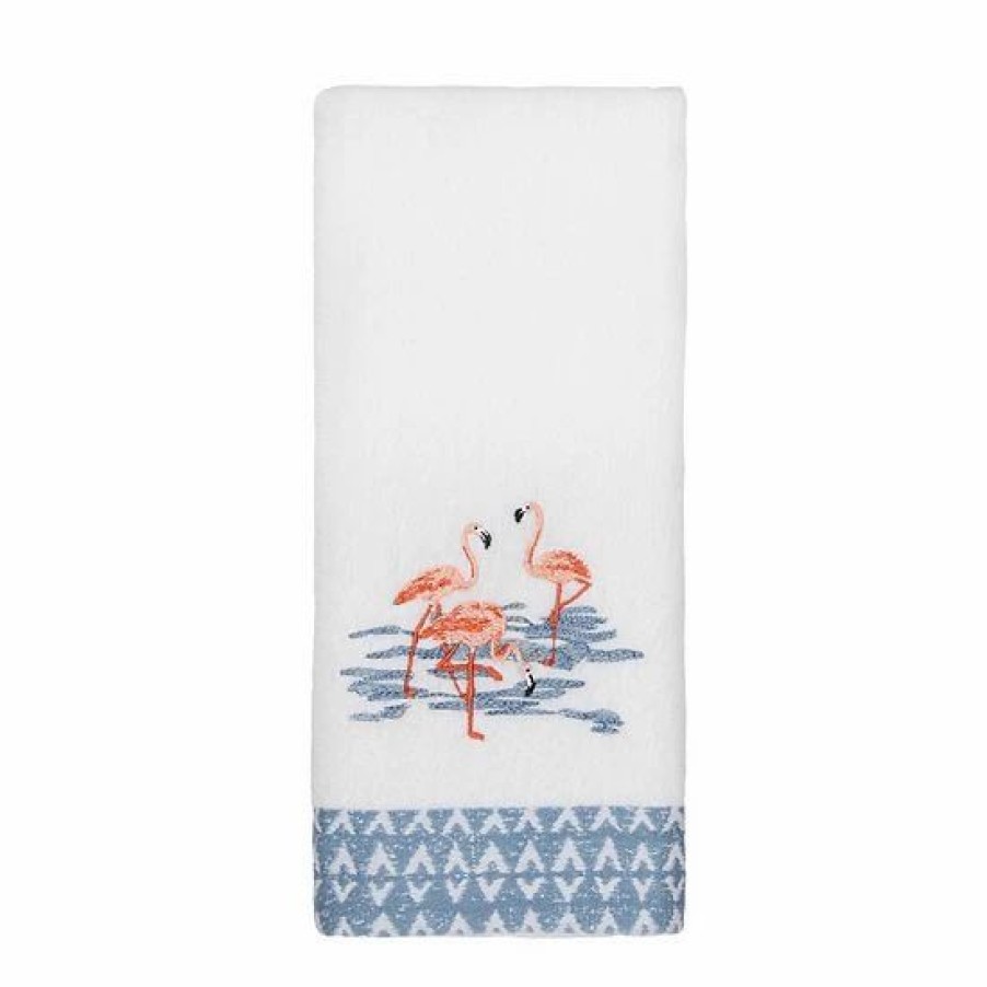 Bed & Bath * | Sonoma Goods For Life Flamingo Flock Hand Towel