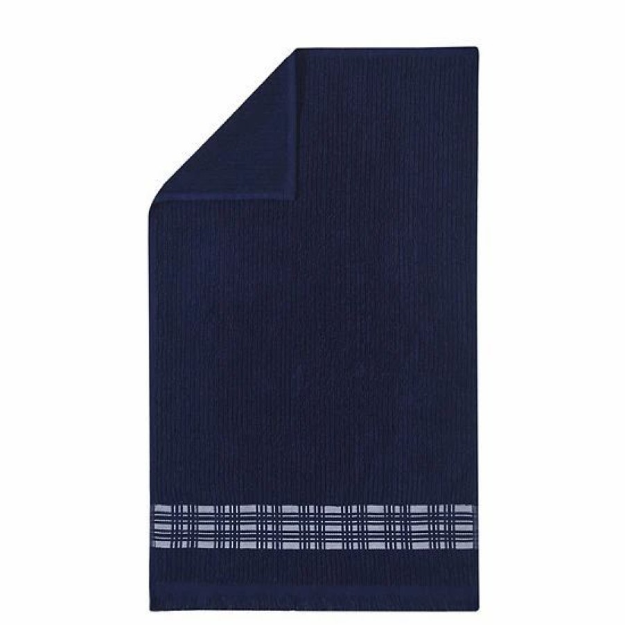 Bed & Bath * | Sonoma Goods For Life Morgan Plaid Border Hand Towel