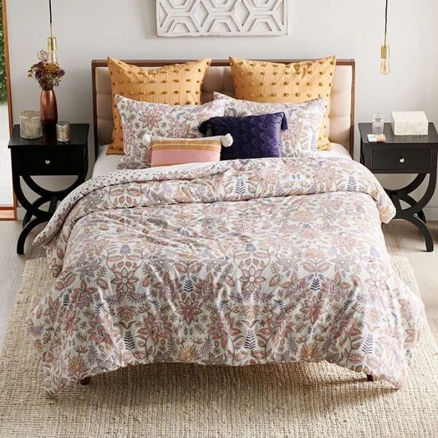 Bed & Bath * | Sonoma Goods For Life Canton Floral 7-Piece Comforter Set With Coordinating Pillows