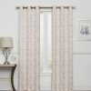 Home Decor * | Sonoma Goods For Life 2-Pack Leaf Embroidery Window Curtains