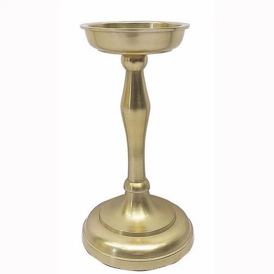 Home Decor * | Sonoma Goods For Life Antique Inspired Tall Pillar Candle Holder Table Decor