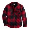 Mens * | Boys 8-20 Sonoma Goods For Life Quilted Flannel Shacket