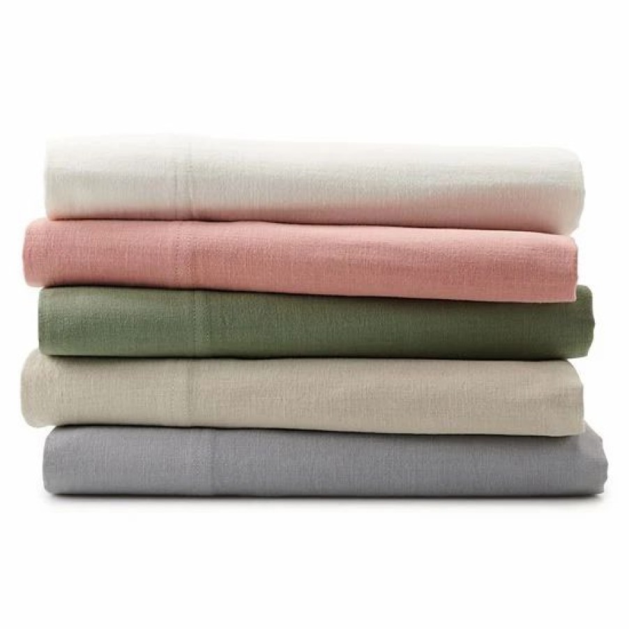 Bed & Bath * | Sonoma Goods For Life Linen Sheet Set With Pillowcases