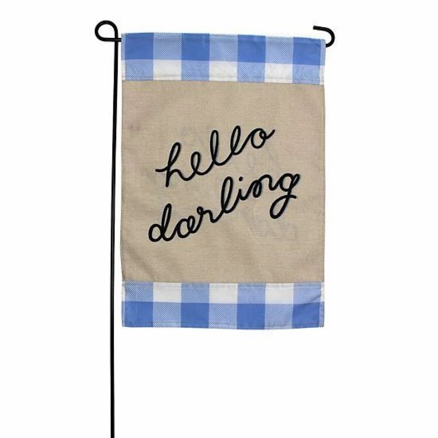 Home Decor * | Sonoma Goods For Life 'Hello Darling' Garden Flag