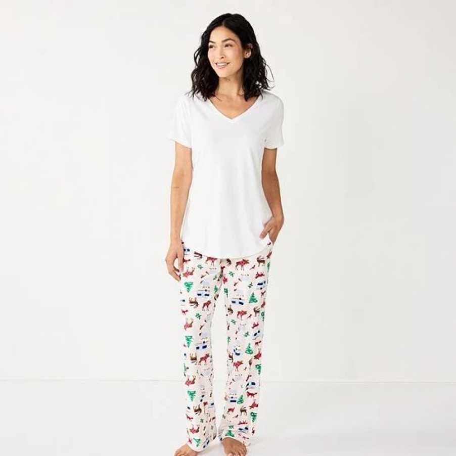 Mens * | Women'S Sonoma Goods For Life Cozy Pajama Pants