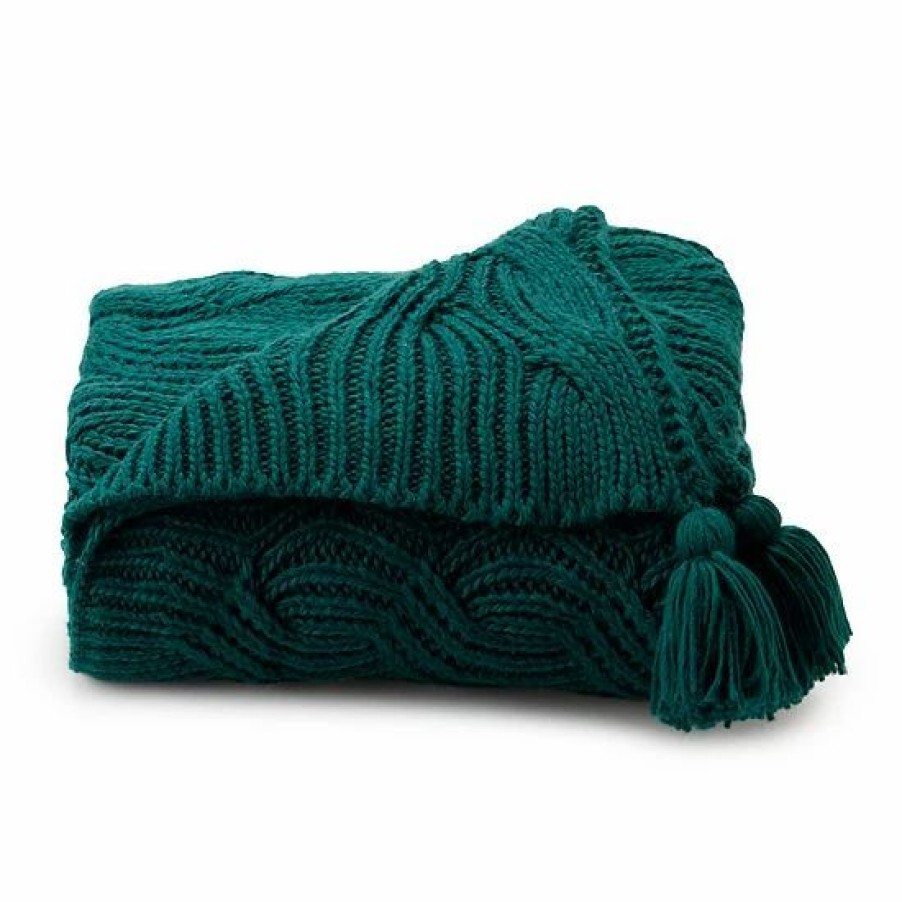 Bed & Bath * | Sonoma Goods For Life Cable Knit Throw