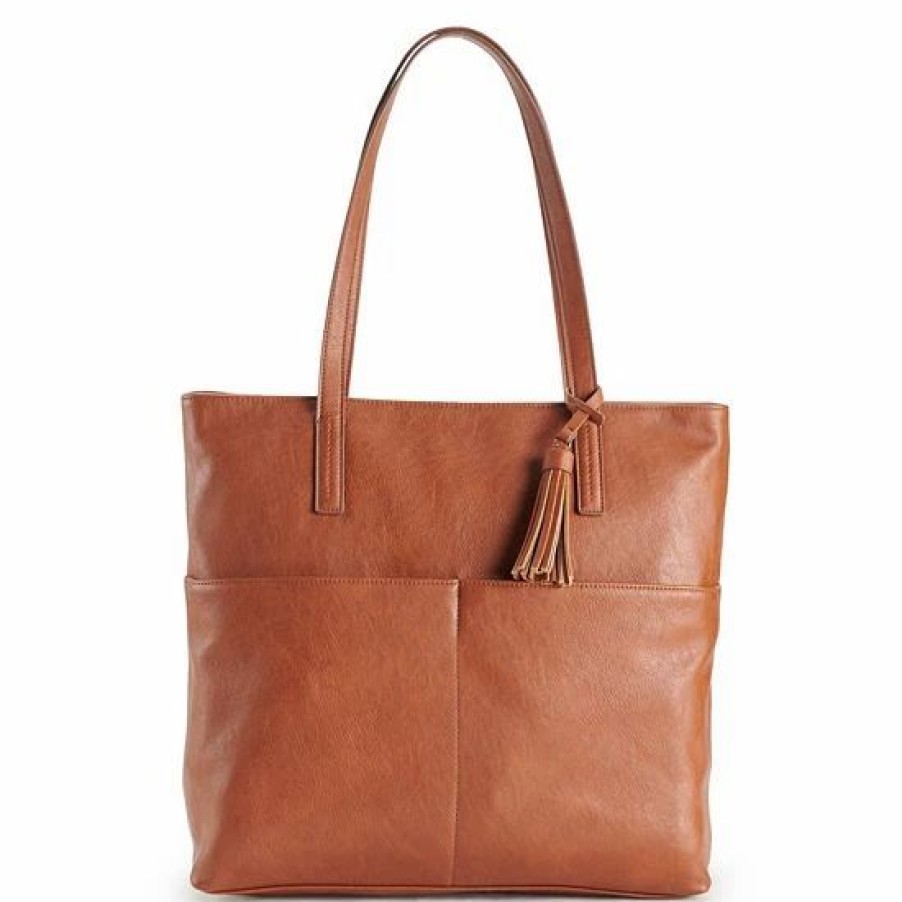 Home Decor * | Sonoma Goods For Life Large Pocket Tote Bag