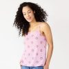 Mens * | Women'S Sonoma Goods For Life Squareneck Camisole