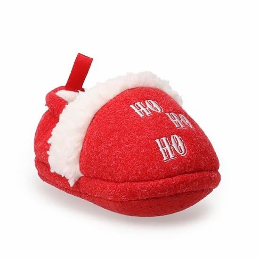 Womens * | Sonoma Goods For Life Baby Jammies For Your Families Ho! Ho! Ho! Slippers