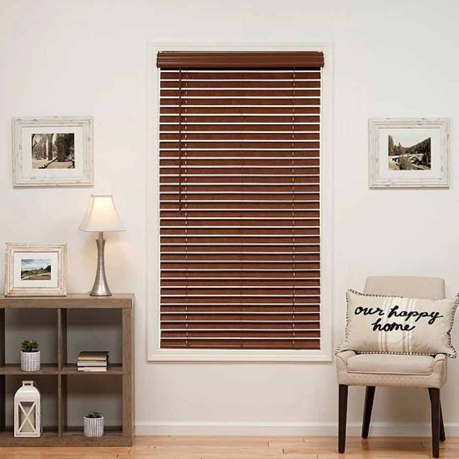 Home Decor * | Sonoma Goods For Life Cordless Faux Wood Blind 64 Length