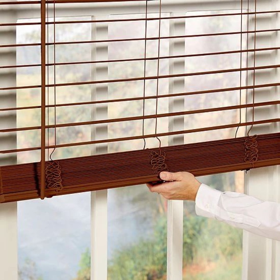 Home Decor * | Sonoma Goods For Life Cordless Faux Wood Blind 64 Length