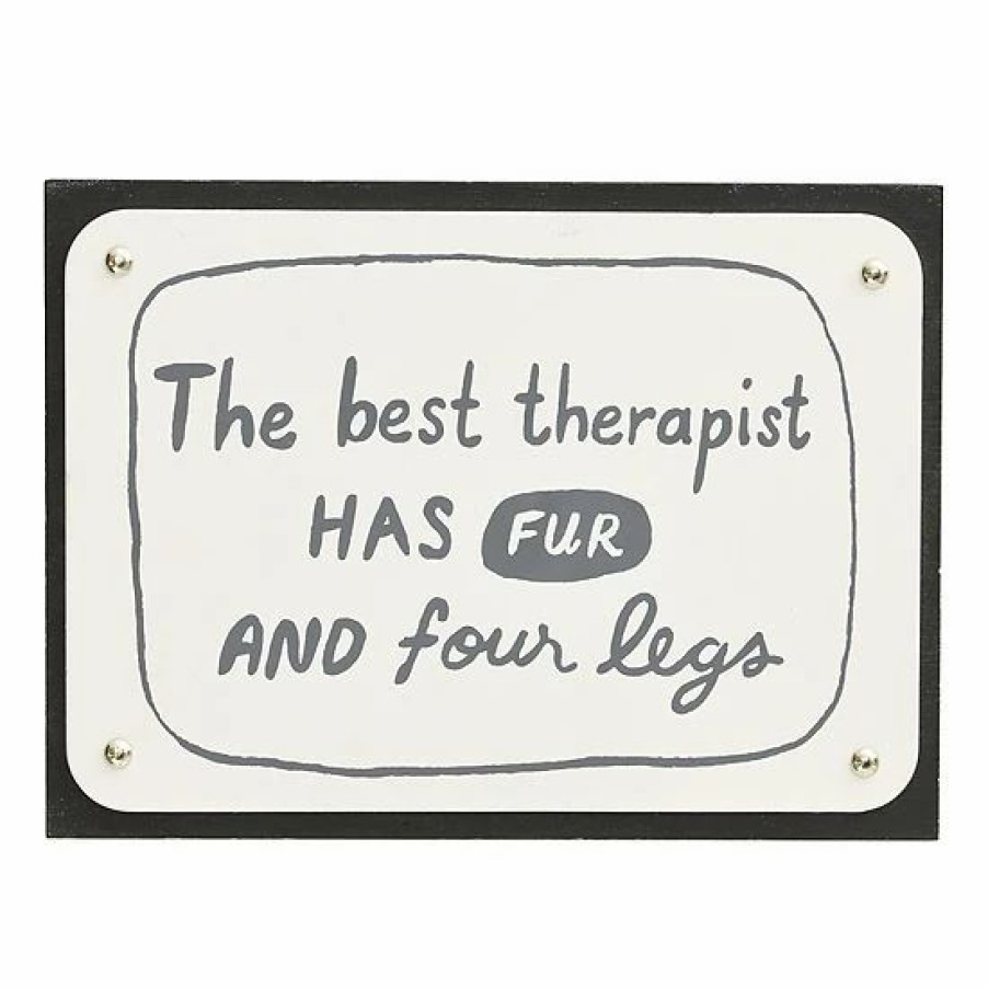 Home Decor * | Sonoma Goods For Life The Best Therapist Caption Art Box