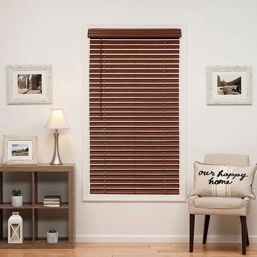 Home Decor * | Sonoma Goods For Life Cordless Faux Wood Blind 48 Length