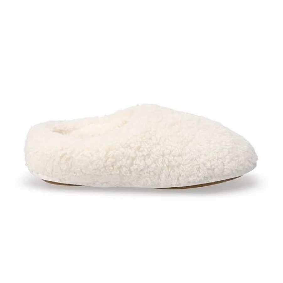 Womens * | Sonoma Goods For Life Women'S Sherpa Lined Slippers