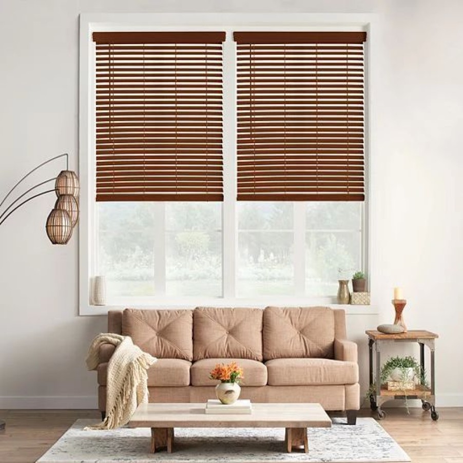 Home Decor * | Sonoma Goods For Life Cordless Faux Wood Blind 72 Length