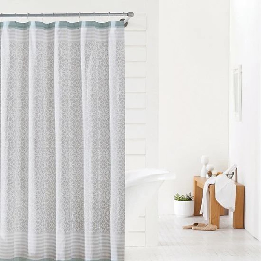 Bed & Bath * | Sonoma Goods For Life Gemma Geo Shower Curtain