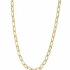 Womens * | Sonoma Goods For Life 24-In. Flat Oval Link Necklace