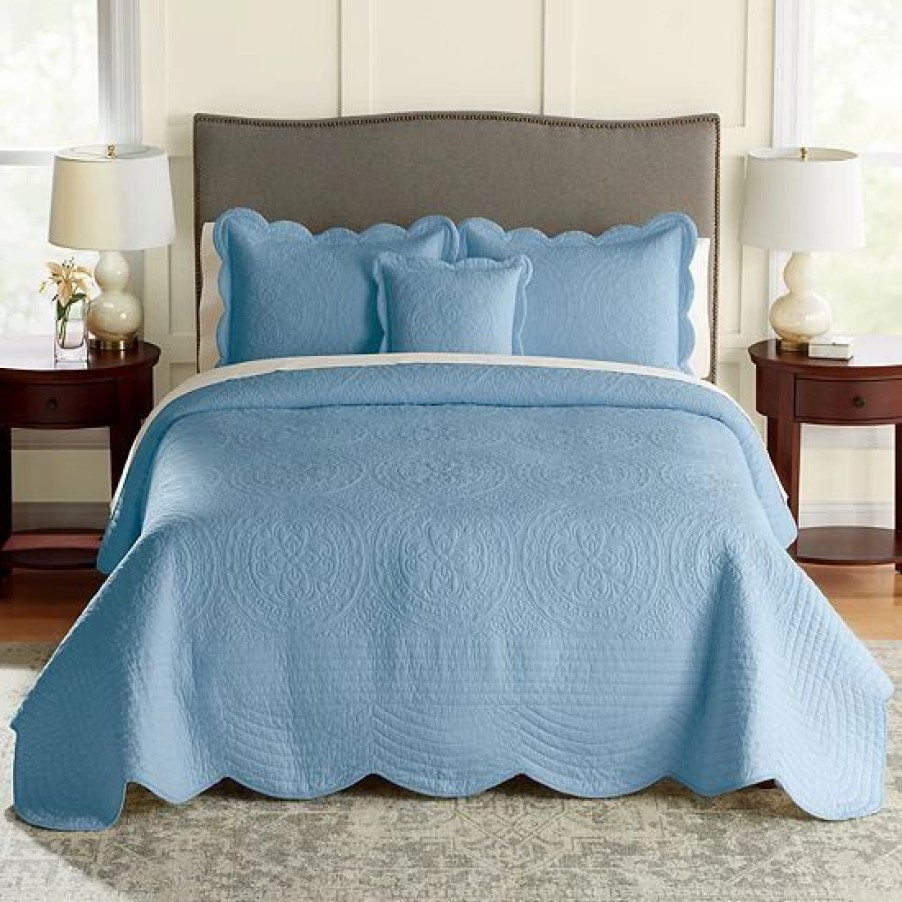 Bed & Bath * | Sonoma Goods For Life Heritage Solid Bedspread Or Sham