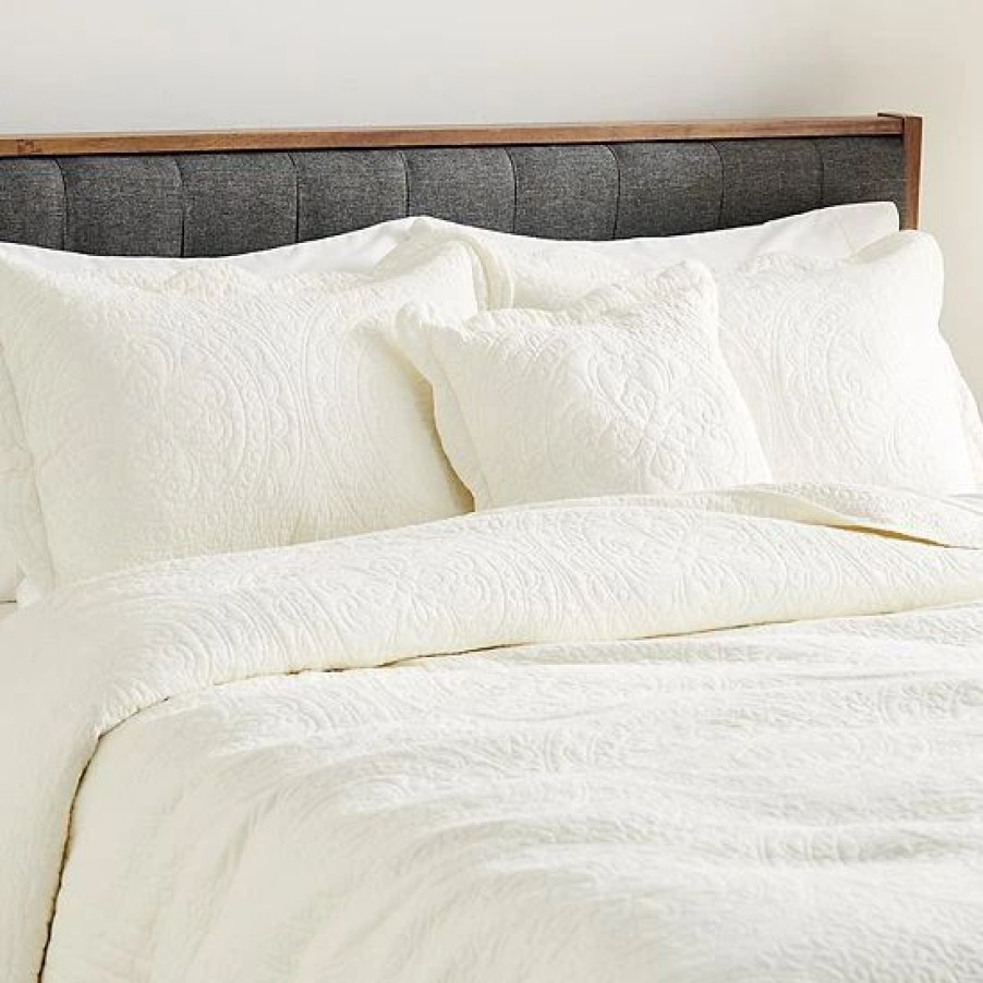 Bed & Bath * | Sonoma Goods For Life Heritage Solid Bedspread Or Sham