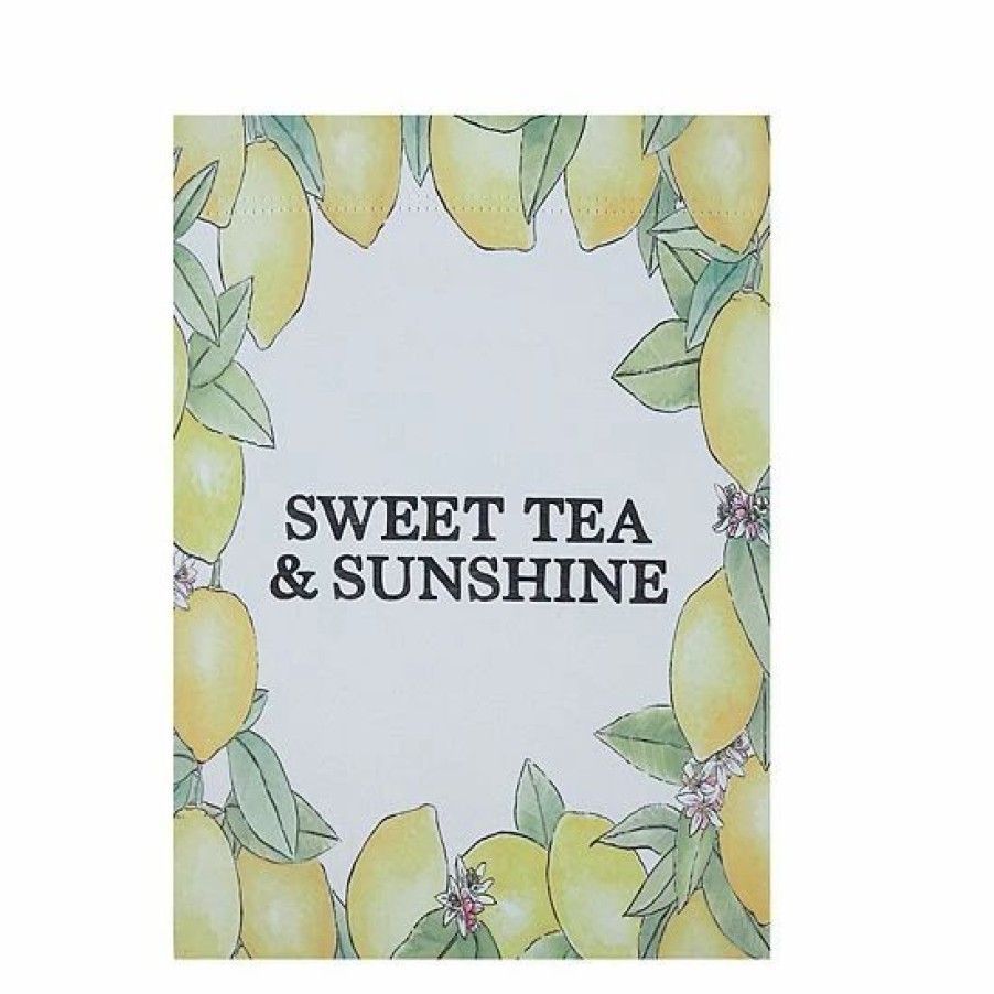 Home Decor * | Sonoma Goods For Life 'Sweet Tea & Sunshine' Garden Flag