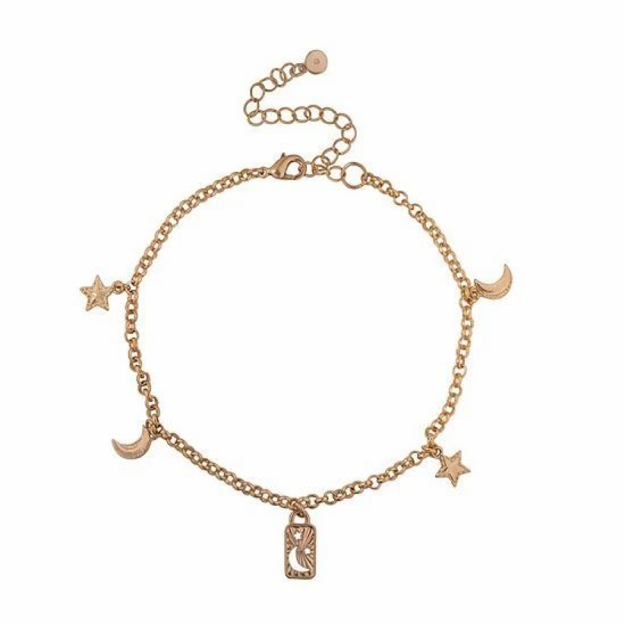 Womens * | Sonoma Goods For Life Whimsy Charm Nickel Free Anklet