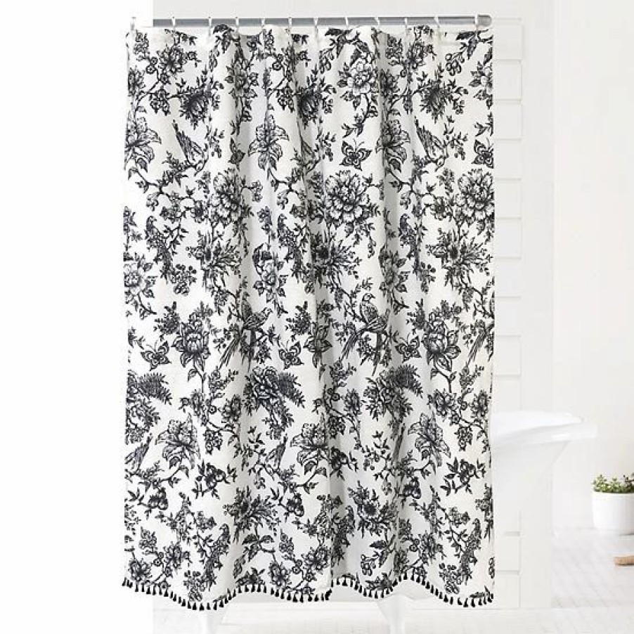 Bed & Bath * | Sonoma Goods For Life Harrison Floral Print Shower Curtain