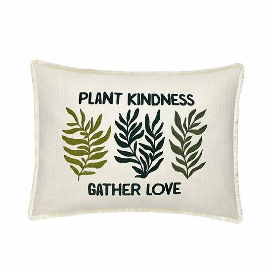 Home Decor * | Sonoma Goods For Life Plant Feather Fill Throw Pillow