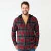 Mens * | Men'S Sonoma Goods For Life Hooded Flannel Button-Down Shirt