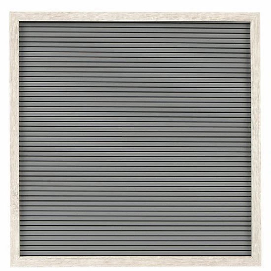 Home Decor * | Sonoma Goods For Life 12 X 12 Letterboard Gray Slates With White Frame