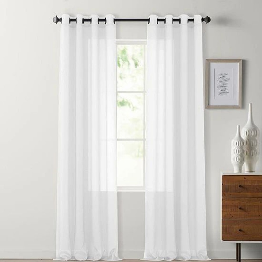 Home Decor * | Sonoma Goods For Life 1-Panel Crushed Voile Grommet Window Curtain