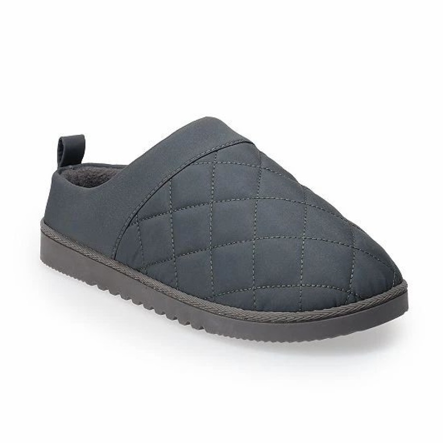 Womens * | Men'S Sonoma Goods For Life Quilted Clog Slippers