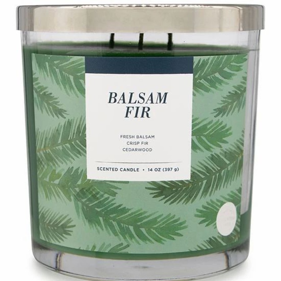 Home Decor * | Sonoma Goods For Life Balsam Fir 14-Oz. Candle Jar