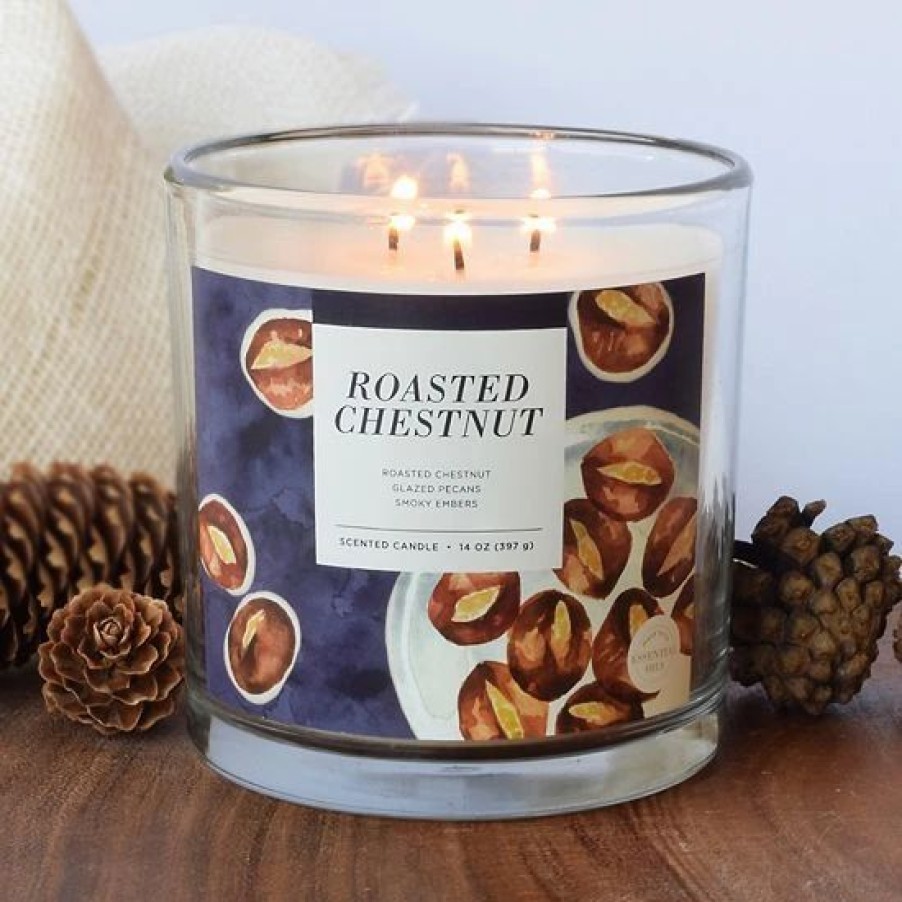 Home Decor * | Sonoma Goods For Life Roasted Chestnut 14-Oz. Candle Jar