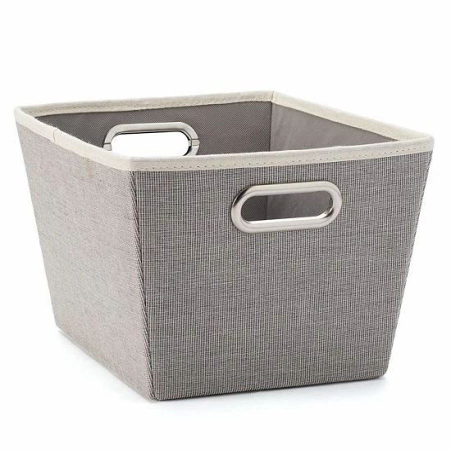 Storage & Cleaning * | Sonoma Goods For Life Canvas Storage Tote