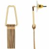 Womens * | Sonoma Goods For Life Gold Tone Geo Shape With Shaky Bar Fringe Drop Earrings