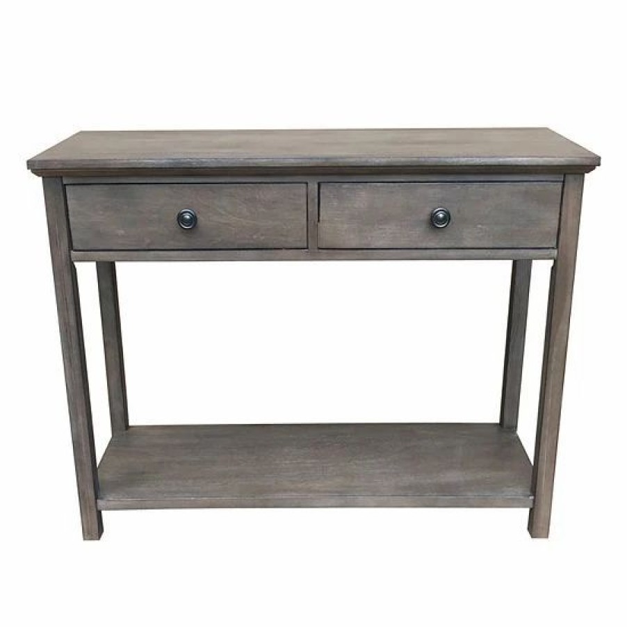 Furniture * | Sonoma Goods For Life Canton Console Table Gray Brown