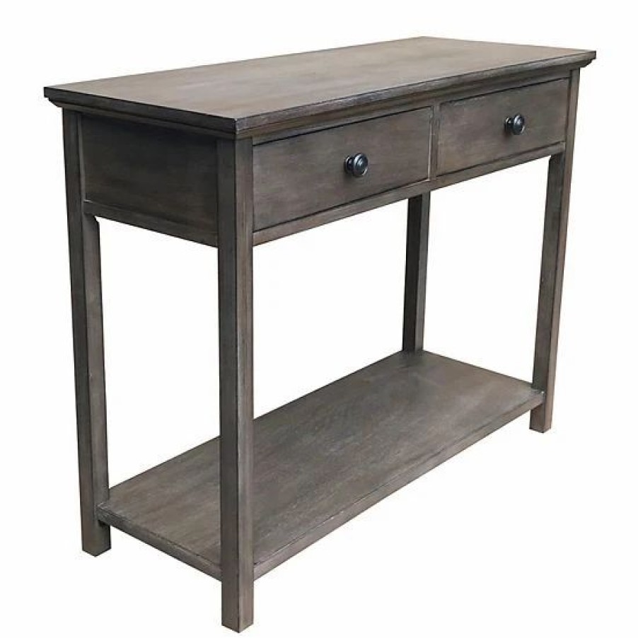 Furniture * | Sonoma Goods For Life Canton Console Table Gray Brown