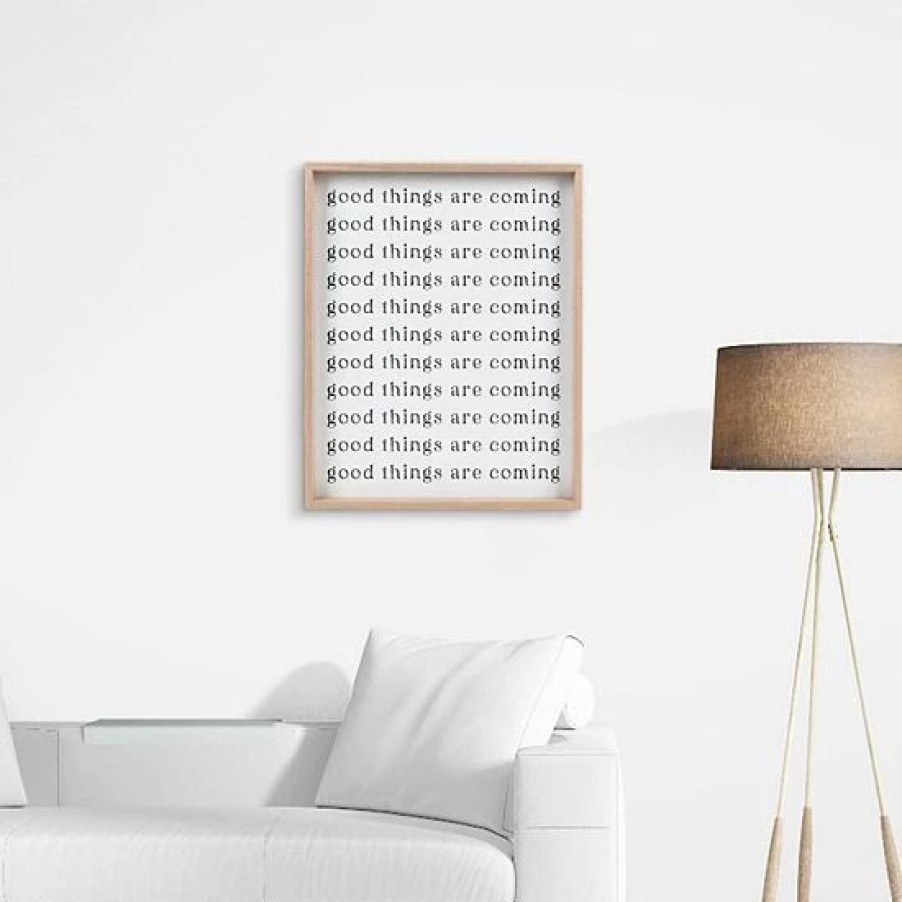 Home Decor * | Sonoma Goods For Life Good Things Wall Art