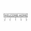 Home Decor * | Sonoma Goods For Life Welcome Home 5-Hook Wall Decor