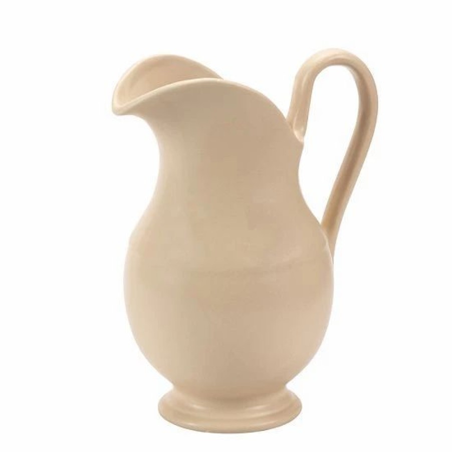 Home Decor * | Sonoma Goods For Life Ceramic Pitcher Vase Table Decor