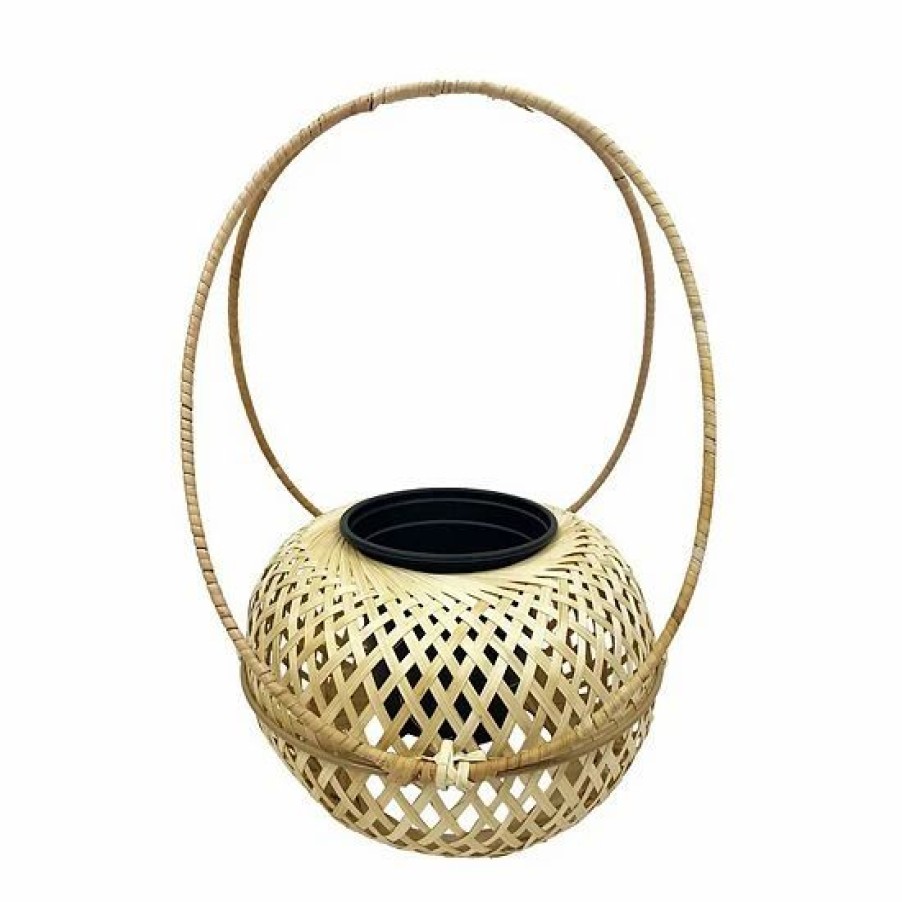 Home Decor * | Sonoma Goods For Life Woven Hanging Planter Wall Decor