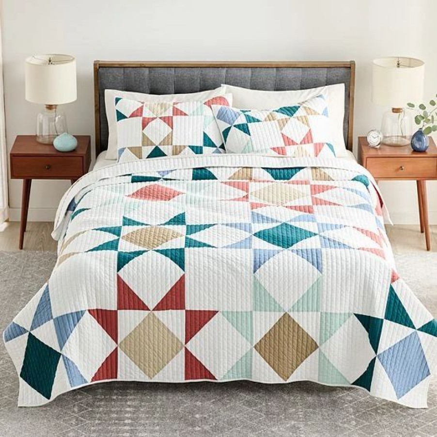 Bed & Bath * | Sonoma Goods For Life New Traditions Brighton Patchwork Quilt Or Sham